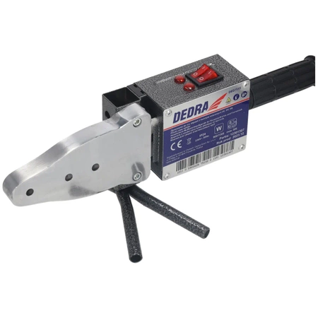 Svářečka trubek z umělých hmot, PVC, PE, PP,PB 800W/1500W, kovový kufřík