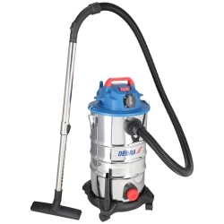Dry/Wet Vacuum Cleaner DEDRA DED6612, 1400W, 30 l container, telescopic metal tube