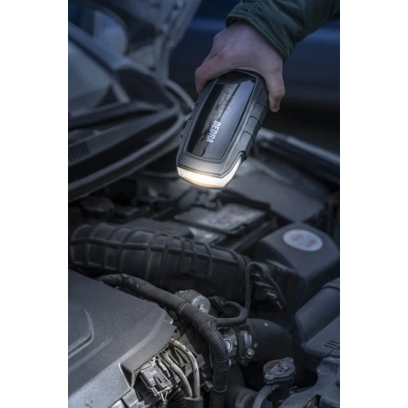 Power-bank s funkciou naštartovania motora DEDRA DEPP1600, Li-Ion 16000mAh, LCD displej