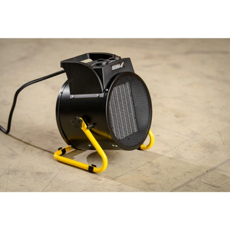 DEDRA DED9932B Електрически нагревател PTC 5,0kW, 400V, кръгъл, черен DEDRA DED9932C Керамичен нагревателен елемент