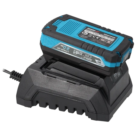 18V cordless tool set DEDRA SAS+ALL DED7031: chainsaw, 2.0Ah battery pack, charger