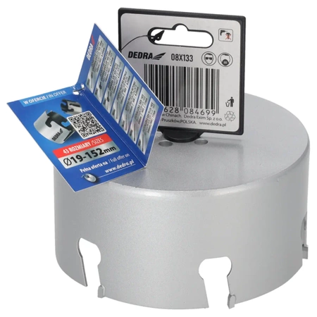DEDRA TCT универсальная пила 08X133 133 мм 5/8''