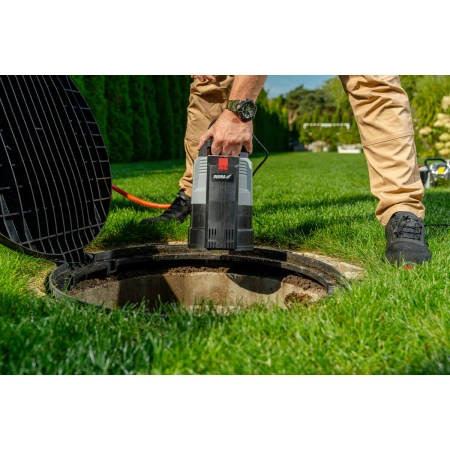 Pompa zanurzeniowa do wody czystej i brudnej GARDEN DEDRA DED8848, pompa z zasysaniem płaskim, 350W