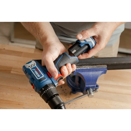 DEDRA MAUS DED7310T06 Power Tool Set: Cordless hammer drill 12V DED7331, 45 Nm, 2 Ah battery DED7320, charger DED7302