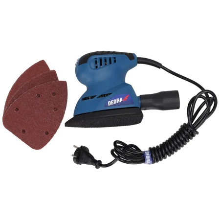 Oscillating sander delta-shaped 125W DED7941
