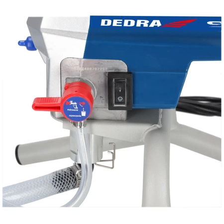 Agregat malarski hydrodynamiczny 950W z przedłużką, 2 l/min, wąż15m, pistolet 517, DEDRA DED7424