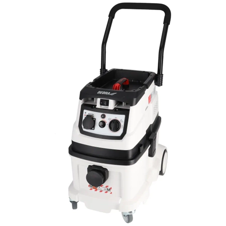 Statybų dulkių siurblys su automatinio filtro valymo funkcija, M klasės filtras, DEDRA DED6609