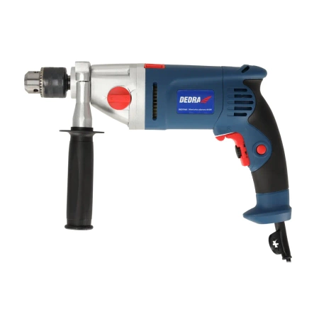 DEDRA DED7963 850W udarni vrtalnik, dve hitrosti, 0-1200, 0-2600 vrt/min, 13mm držalo za ključe, aluminijasto ohišje
