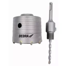 Корончатое сверло 80 мм HM с SDS+ DEDRA DED1506-D
