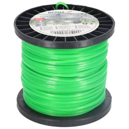 Lõikeliin ruudukujuline 2,4mmx90m, spool, DEDRA GARDEN 80Z24902
