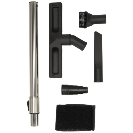 Aspirator cu vibrație mecanică pentru curățare uscată/umedă DEDRA DED6615, 1600W, recipient de 30 l, tub telescopic din metal