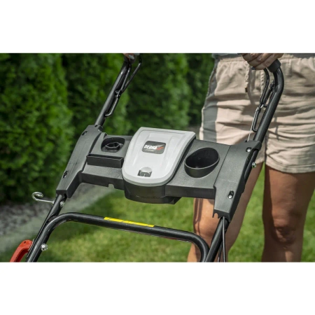 Бензиновая газонокосилка с приводом Garden DEDRA DED8725-51L2, 4,0 кВт, Loncin 196cm3, V200, 51см