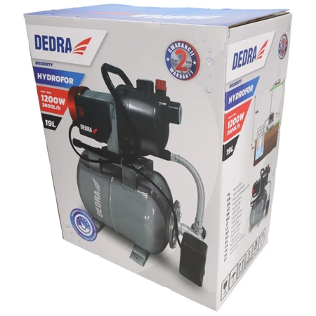 Hüdrofoor, veesurve stabiliseerija GARDEN DEDRA DED8877 1200W