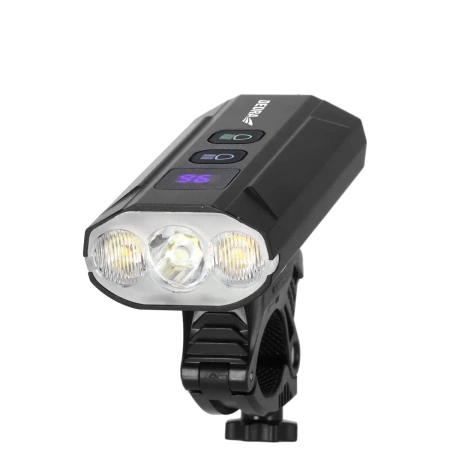 Предна велосипедна лампа, велосипедно фенерче DEDRA L0931, Пауърбанк, USB-C, LED диод 1200 lm