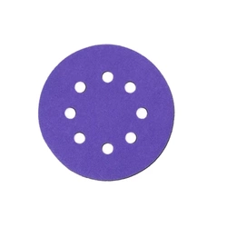 Ceramic abrasive discs 125mm, #120 DEDRA DED7947A04 , Velcro, kpl 5pcs