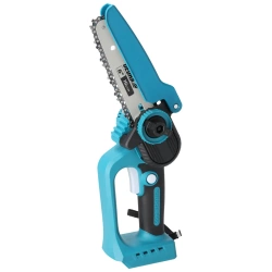 Akkumulátoros, kefementes mini láncfűrész 18 V DEDRA SAS+ALL DED7180, 6" vezetősín, kefementes motor