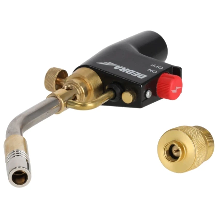 Suflanta cu gaz cu aprindere PIEZO° 360 DEDRA 31A035, TURBO, MAPP-PROPAN, 3,8 kW/3,2 kW