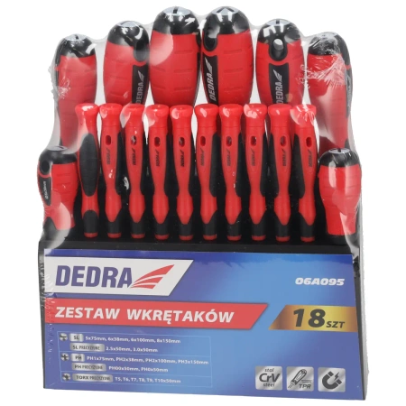 Csavarhúzó készlet 18db