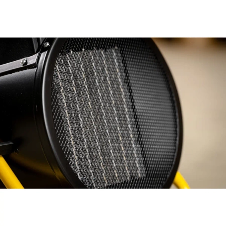 DEDRA DED9932B električni grelnik PTC 5,0 kW, 400 V, okrogel, črn DEDRA DED9932C keramični grelni element