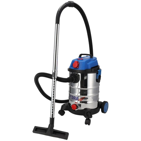 DEDRA DED6601 sesalnik za mokro in suho sesanje 1400 W, 30 l, za ometavanje
