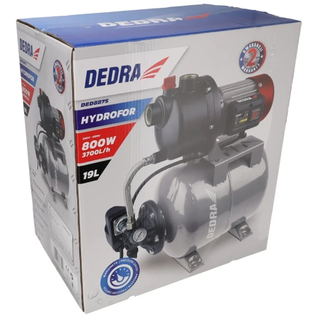 Hydrofor, stabilizator ciśnienia wody GARDEN DEDRA DED8875 800W