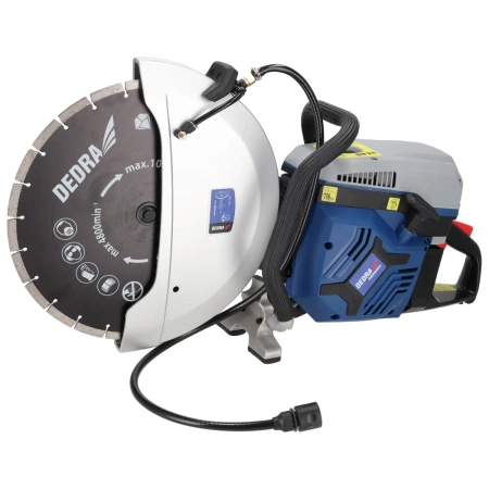Fierăstrău cu motor pe benzină pentru beton și oțel 400 mm DEDRA DED8837, 4,8 kW