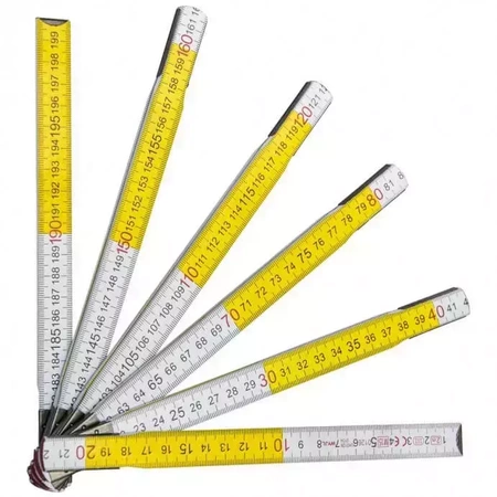 Maple wood folding ruler