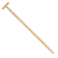 Wooden "T" handle for spade 80C230, length 90 cm, diameter 36 mm