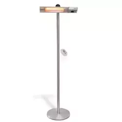 Infrared heat radiator on stand 2.0kW, remote control