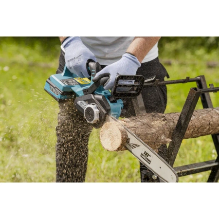 Akumulatorska verižna žaga 18", 2x 18V, DEDRA SAS+ALL DED7184VA, vodilna tirnica 18"