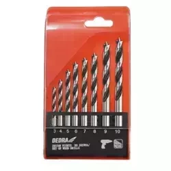 Drills set for wood 8pcs.