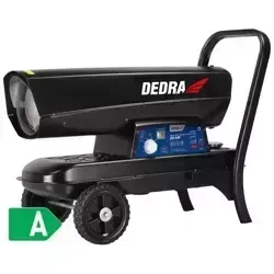 Масляний обігрівач 20кВт, на колесах, чорний DEDRA DED9951A