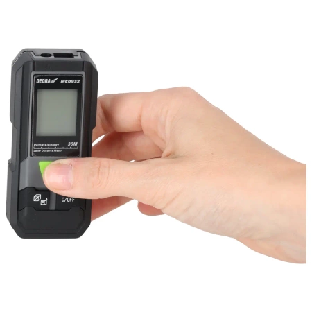 Laser rangefinder 30m, DEDRA MC0932, mini rangefinder