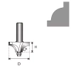 DEDRA ornament-frees 07F143B laagriga, T8, D34,9 H15,5 R11,1mm