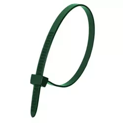 Extra silné nylonové stahovací pásky zelené DEDRA 11E76372 7,6x370mm (100 ks)