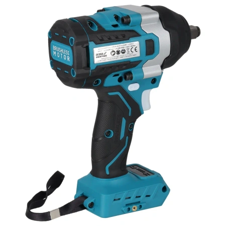 Bezuhlíkový akumulátorový rázový kľúč 850/1100Nm DEDRA SAS+ALL DED7166, upínanie 1/2", 18V