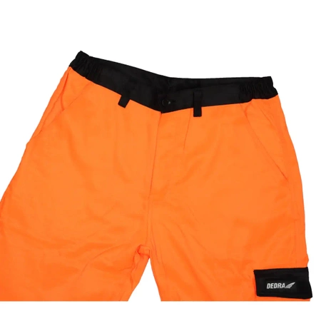 DEDRA BH81SP2-L helkuriga kaitsepüksid, suurus L, oranž