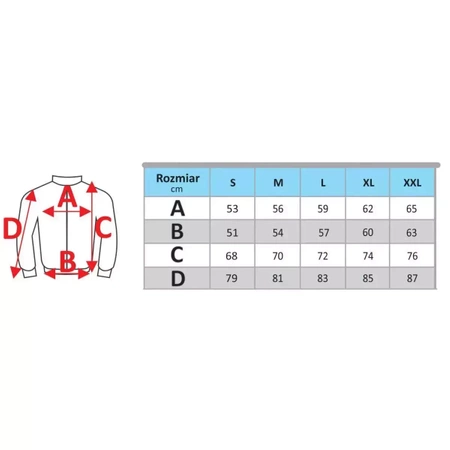 Softshell jakk DEDRA BH6KS-XXL suurus XXL, 96% polüester + 4% elastaani