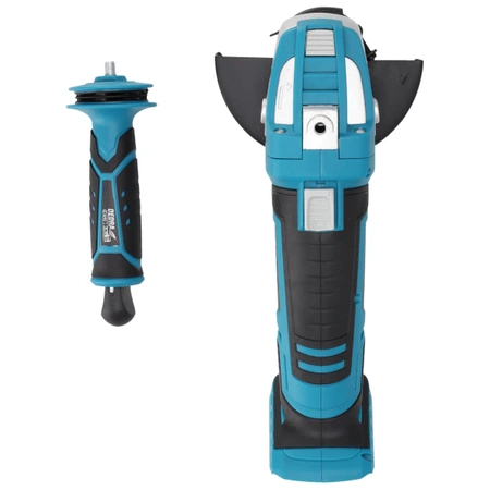 18V cordless angle grinder, DEDRA SAS+ALL DED7050 125mm, 9500 rpm