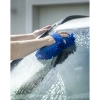 Microfiber car wash sponge, double-sided, DEDRA 2001A50