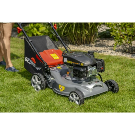 Samojízdná benzínová sekačka 2,4kW GARDEN DEDRA DED8720-43L, motor LONCIN, 139cm3, šířka sečení 43cm