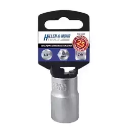 Торцевий ключ, накидний 12-кутний 1/2" Hillen&Mohr 17C325Z 25 мм