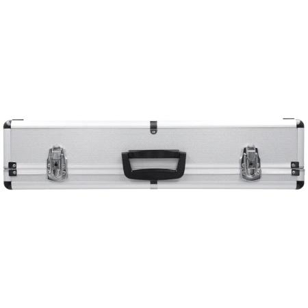 Aluminium tool box 640x320x150 mm silver