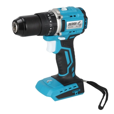 DEDRA SAS+ALL DED7138 18V, kompakts akumulatora urbjmašīna/urbjmašīna ar trieciena funkciju, DEDRA SAS+ALL DED7138, 18V, bez suku