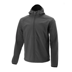 Pánska bunda s kapucňou DEDRA BH63B02-XL, s fleesom, fleecová podšívka, ľahká, veľkosť XL