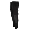 Чёрные спортивные штаны DEDRA BH21SA-XXL, размер XXL/58, плотность ткани 300 г/м²