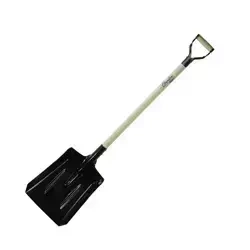 Lopată carbon III coadă din lemn măner din metal