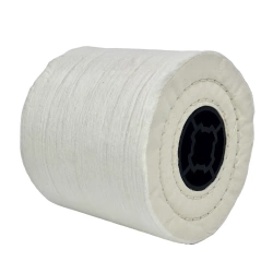 Cotton fiber polishing roll for satin finishing 120x100mm, DEDRA DED79337