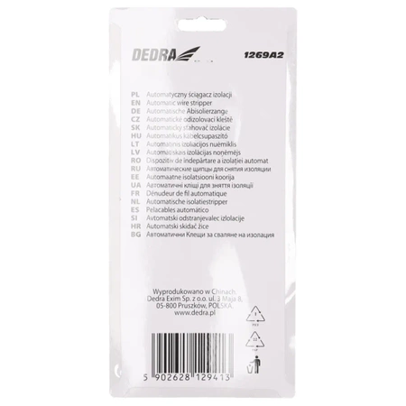 Automatické odizolovací kleště 0,2–6 mm2