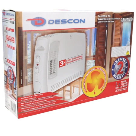 Convector de încălzire 2000W Super Turbo